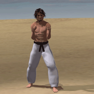 USHIRO GERI ASHI MAWATTE