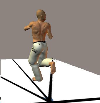 TOBI KONDE USHIRO GERI ASHI MAWATTE