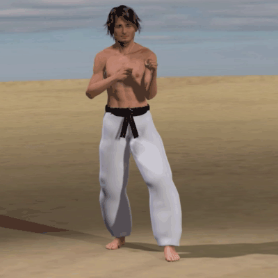 URA MAWASHI GERI