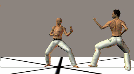 GIROS EN KARATE