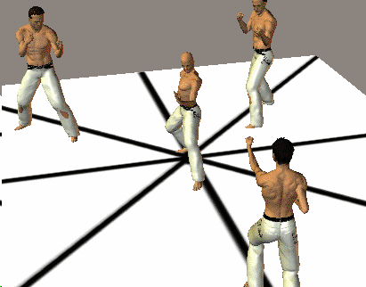 GIROS EN KARATE