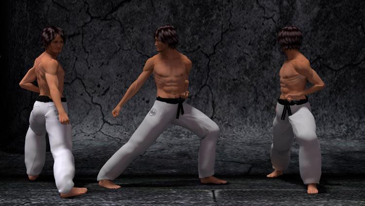 HANGETSU DACHI