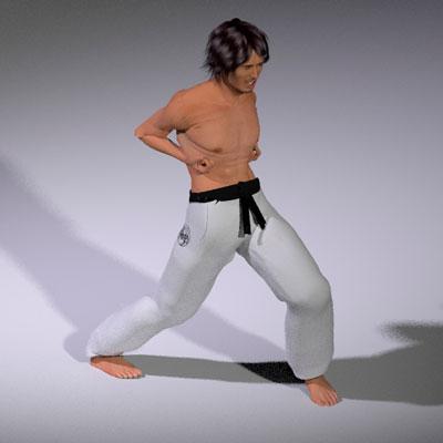 HANGETSU DACHI 