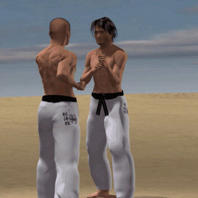 USHIRO GERI ASHI MAWATTE