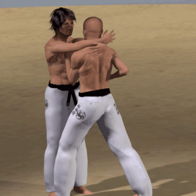 GEDAN MAWASHI  KAKATO GERI