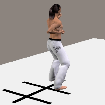 USHIRO ASHI USHIRO TOBI GERI